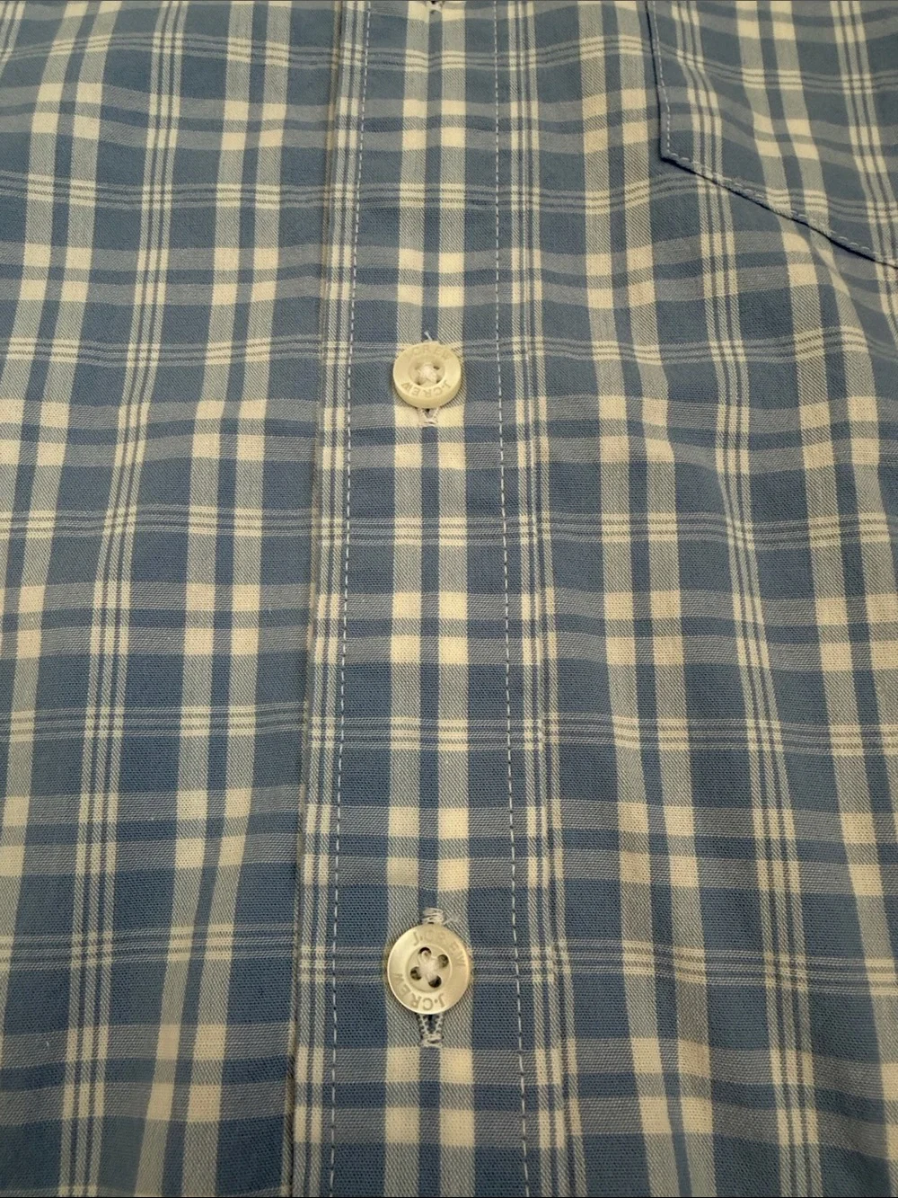 NWT J. Crew crew cuts, button-down plaid shirt, 8